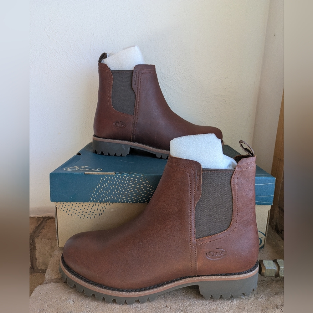Chaco Women's Fields Chelsea Boots In Barley - Picture 7 of 11